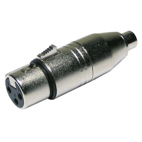 Kirlin K3127 RCA F-XLR F aluminium adapter
