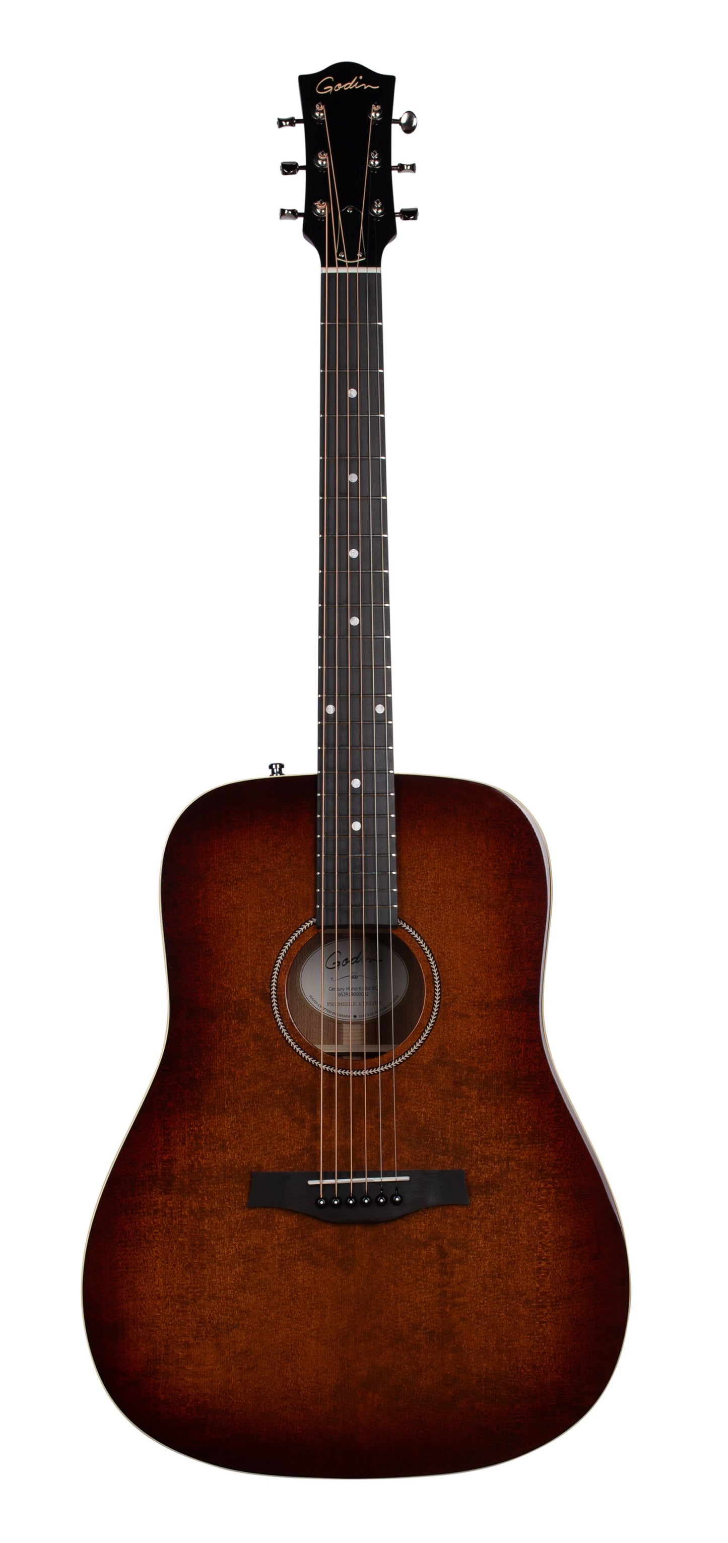 Godin Century Mahogany Cognac Rustic EQ + Housse