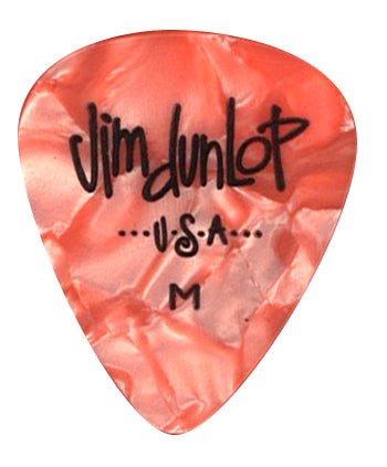 Sachet de 72 mƩdiators Genuine Celluloid, Medium (orange pearl)