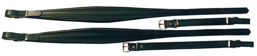 Cuir noir, rembourrƩe, 120 basses