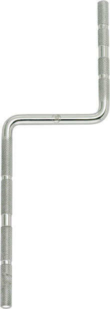 Tige de support en Z, acier chromƩ