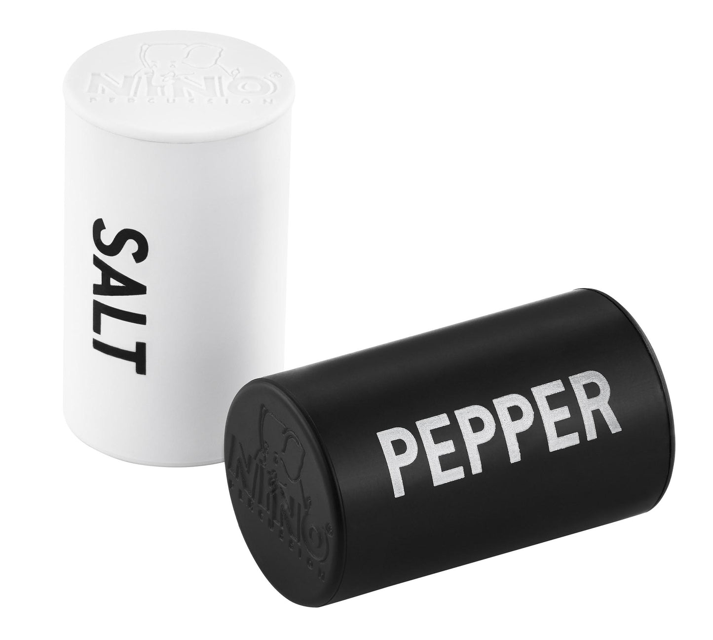 Shaker Salt & Pepper, 2 sons diffƩrents, corps solide, blanc et noir