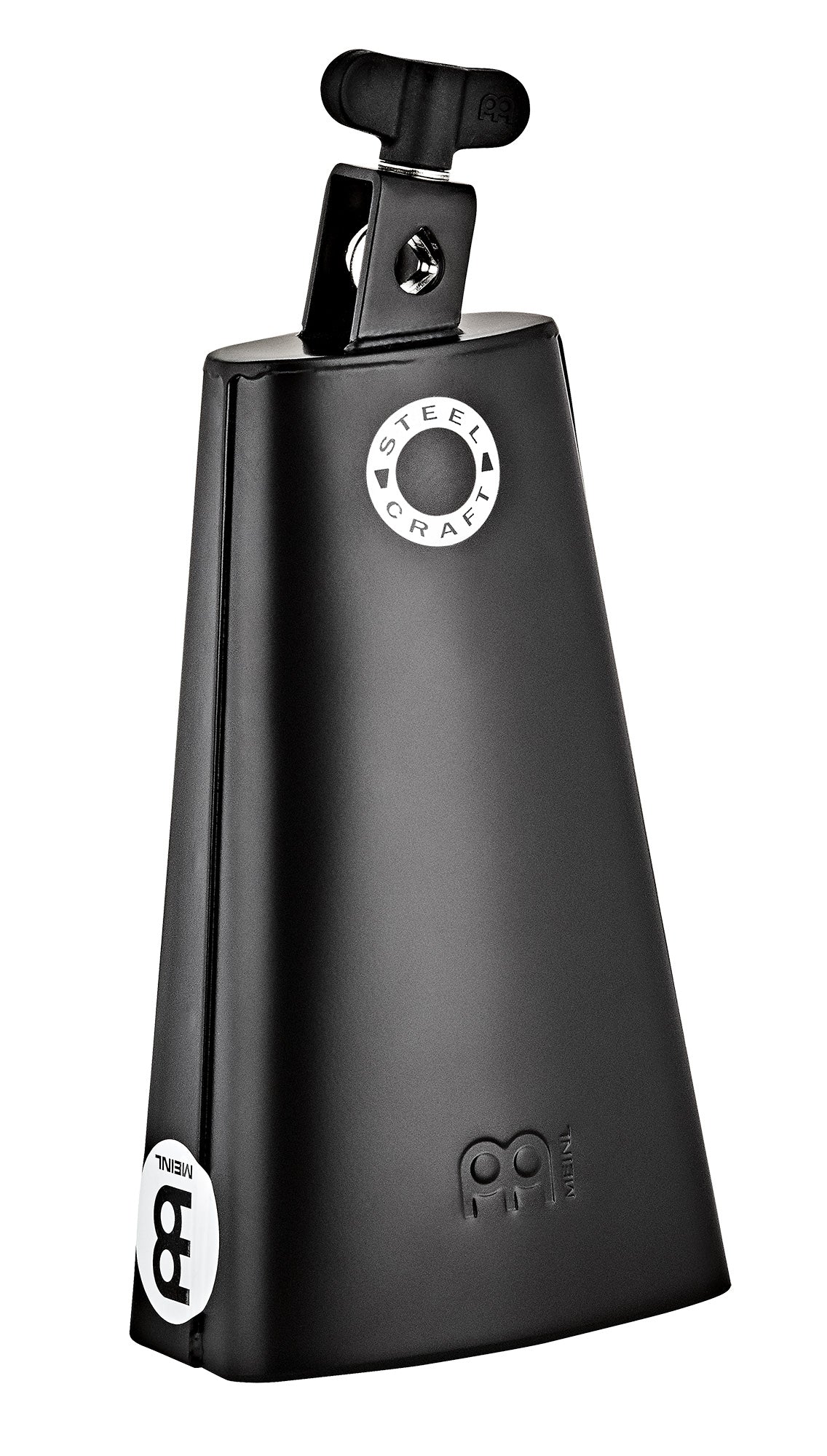 CLOCHE MEINL 8"1/2 TIMBALERO NOIR POUDRE, ALLIAGE ACIER SPÉCIAL, GRAND BOUCHE, TONALITÉ BASSE