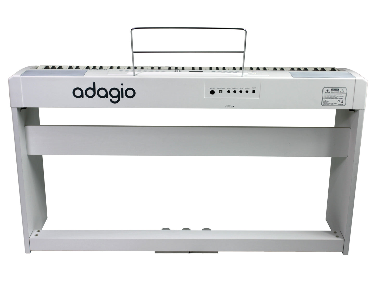 Piano numƩrique portable Adagio SP75WH | 88 notes, toucher lourd