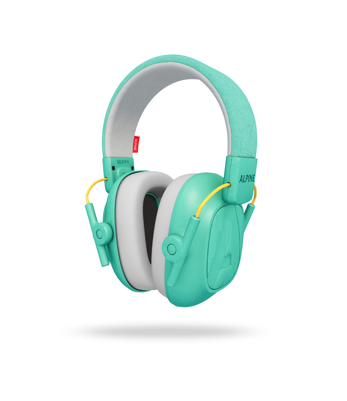 Muffy Kids, casque auditif conçu pour les enfants à partir de 5 ans, atténuation 25 dB, sac de transport, menthe