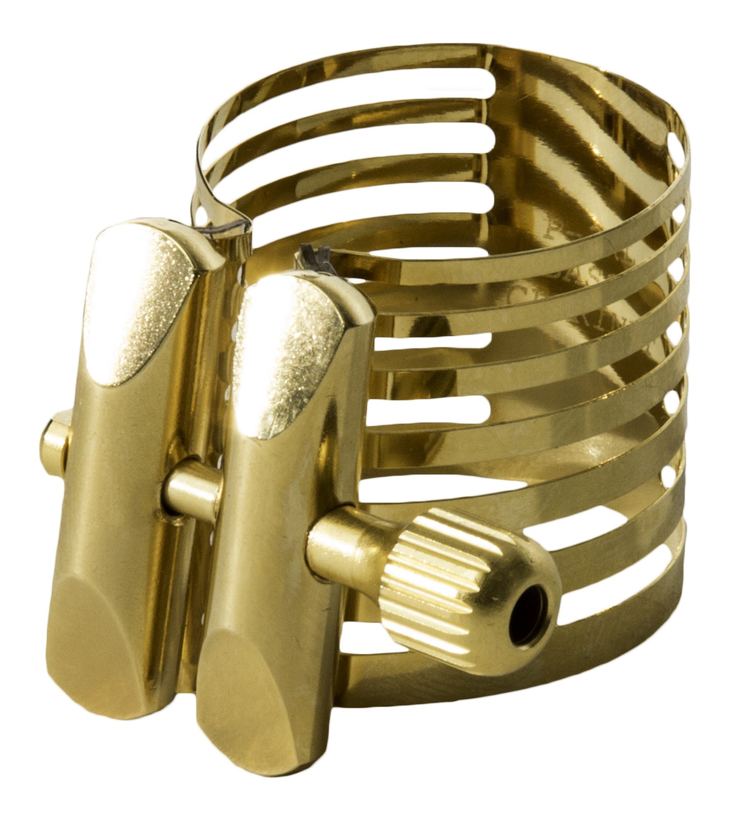 Ligature de saxophone ténor et baryton Rovner Platinum Gold 2R