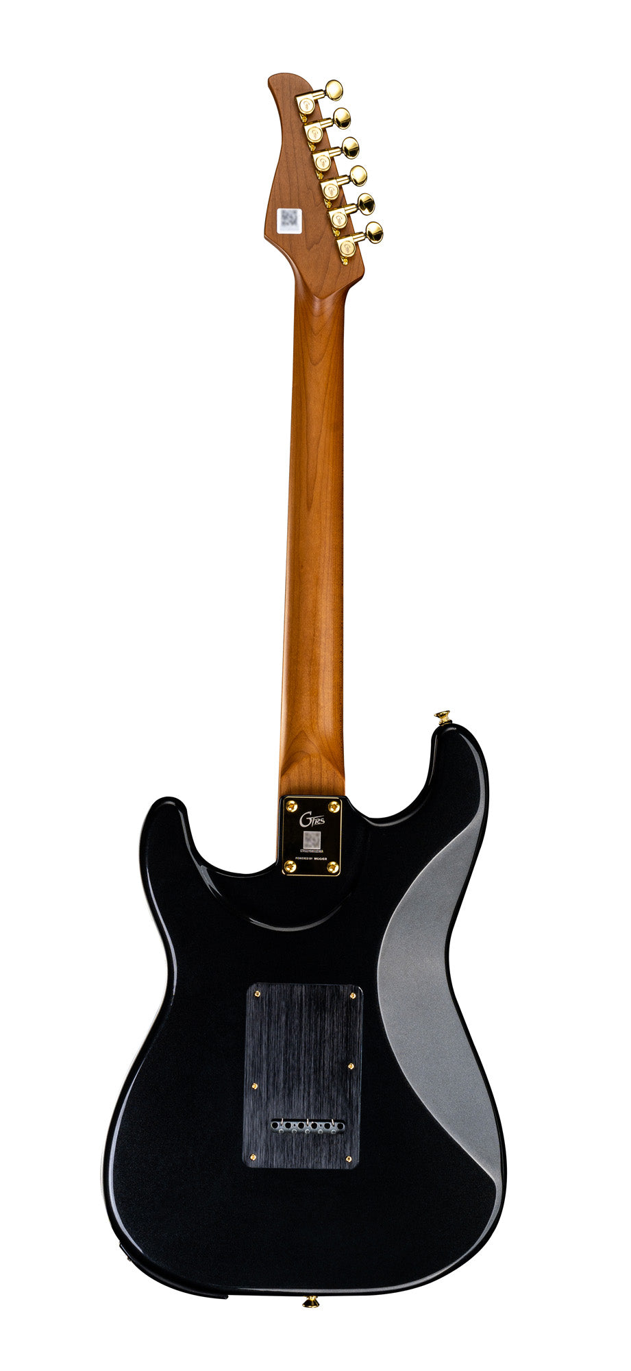 GTRS S900, corps tilleul, manche Ʃrable torrƩfiƩ, touche palissandre, micros et processeur GTRS, pearl black