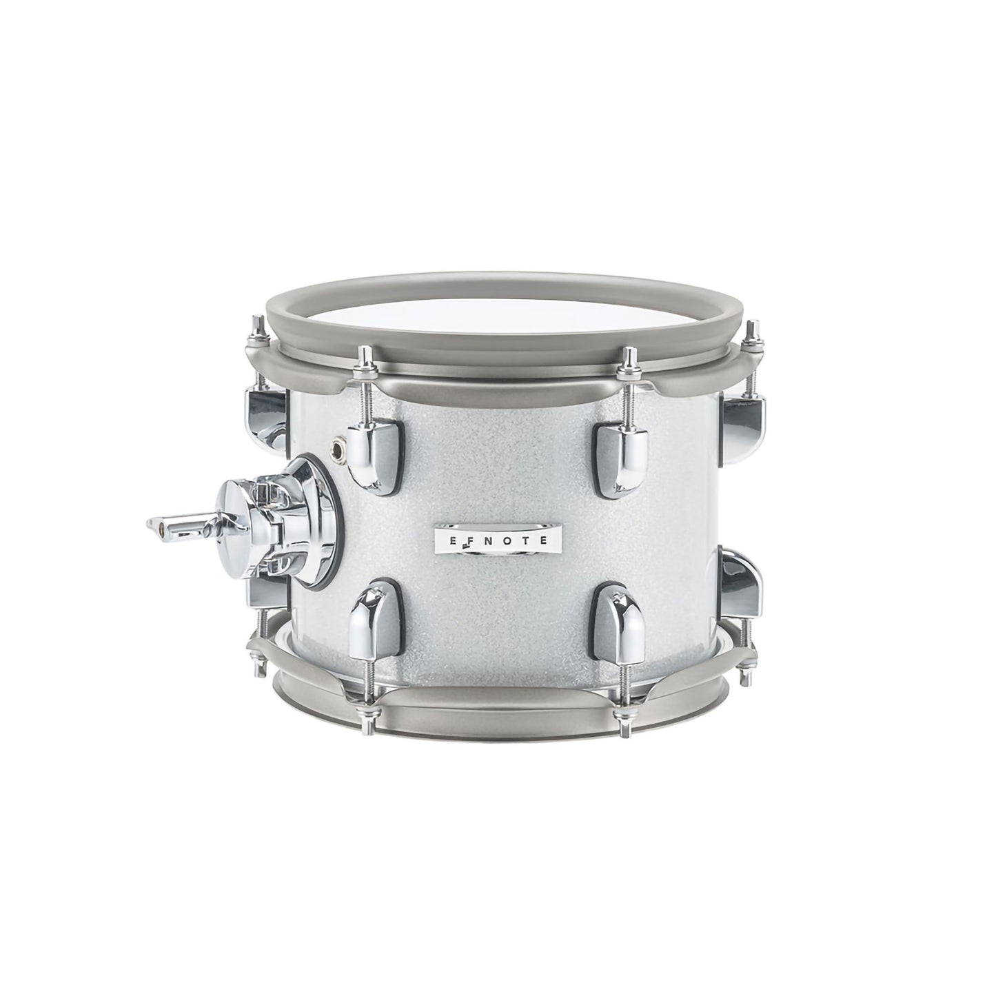 RACK TOM EFNOTE 8" WHITE SPARKLE