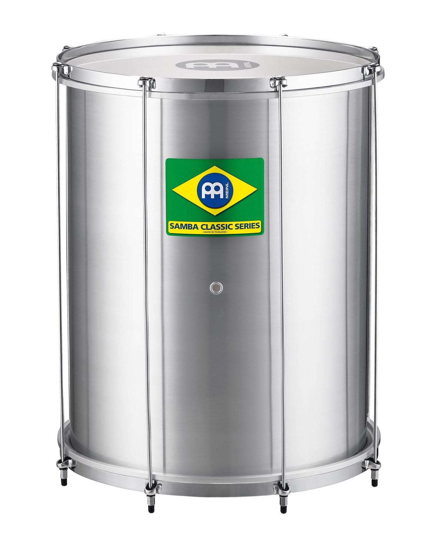 Surdo Classic 18 x 22", 8 tirants, fƻt en aluminium, peau synthƩtique, cercle et fƻt traditionnels, accastillage chromƩ