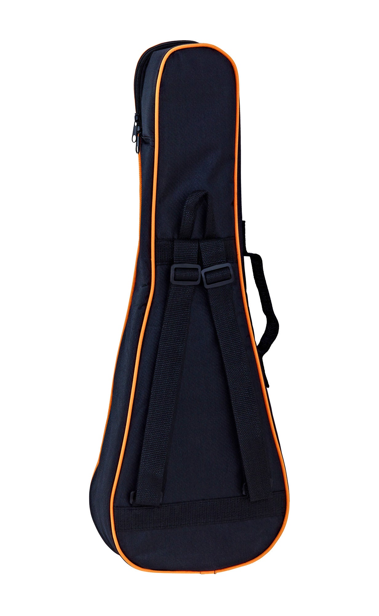 Housse pour ukulélé Concert (environ 62 cm), nylon résistant, rembourrée 10 mm, avec compartiment accessoires et deux sangles