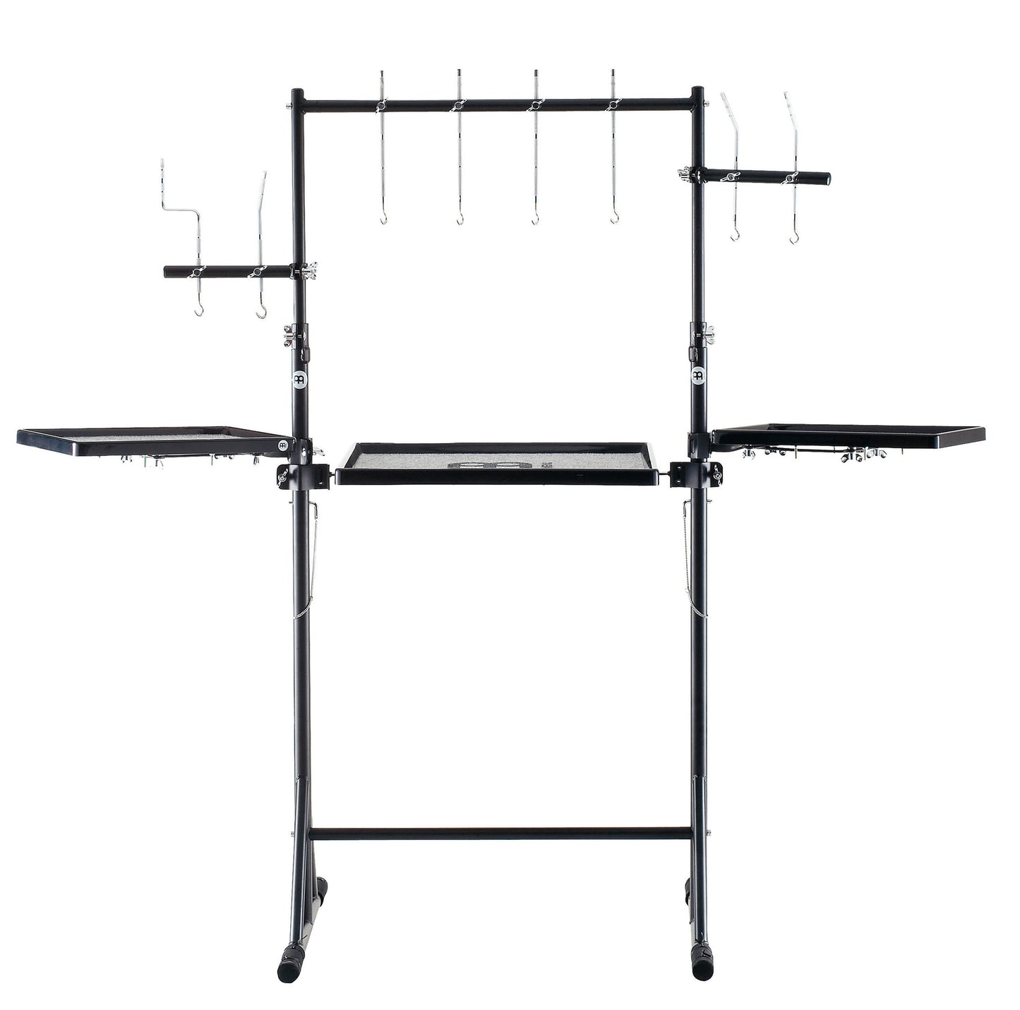 Workstation complet pour percussions, tables en fibre de verre, structure acier, totalement personnalisable, noir poudrƩ