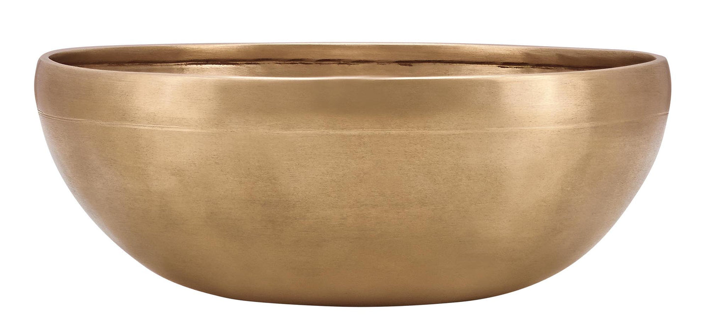 Bol tibétain ENERGY , Ø 31cm - 2.5kg, livré avec housse et anneau de feutre (support), fabrication artisanale en Inde