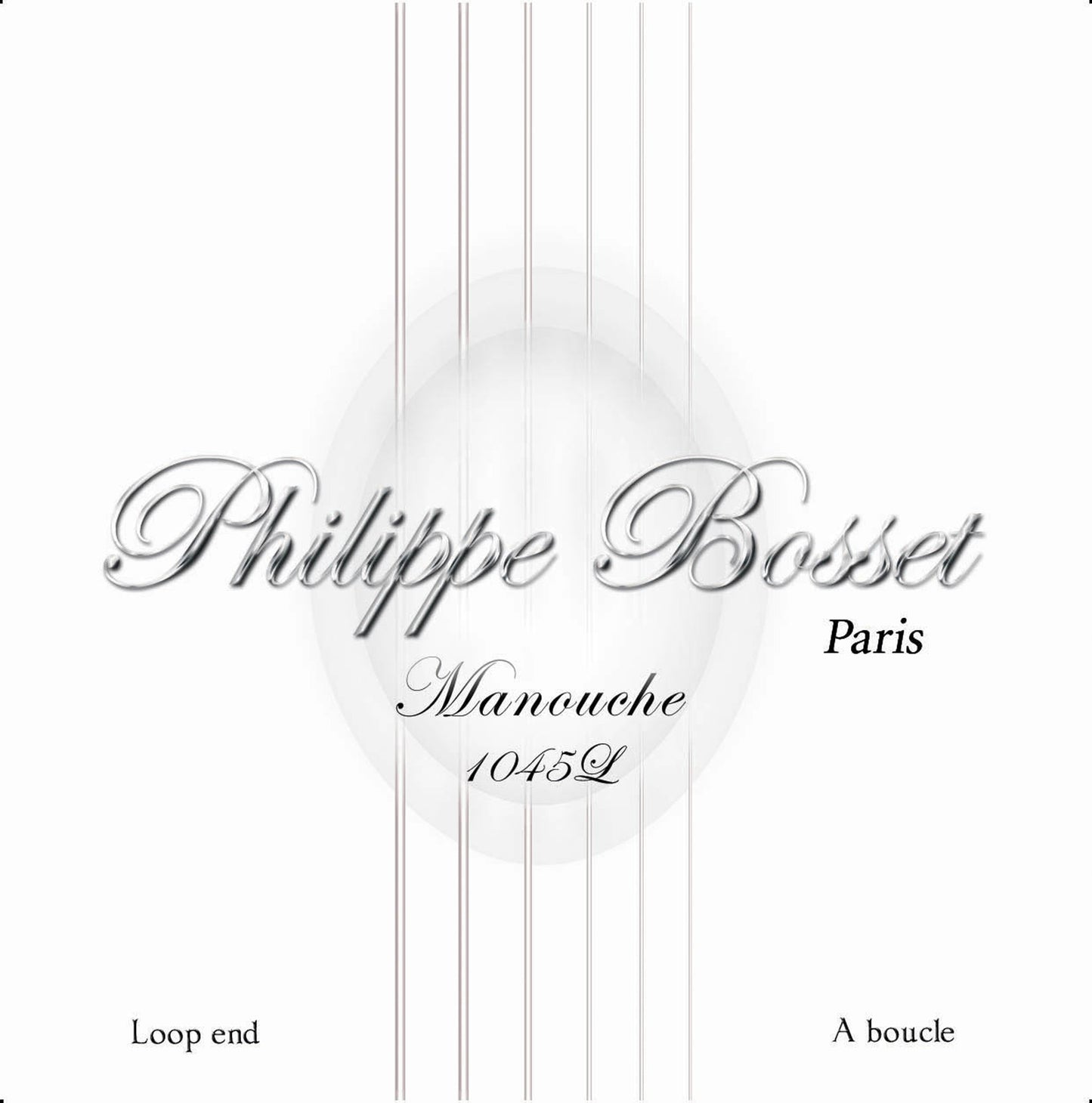 Jeu de cordes pour guitare manouche 10-45 (10-14-23w-27w-36w-45w), à boucle, cuivre plaqué argent