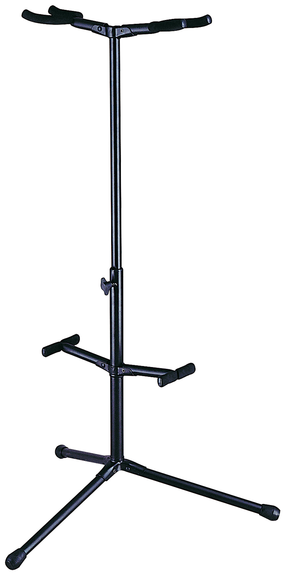 Support double pour guitares, têtes et bras avec revêtement protecteur