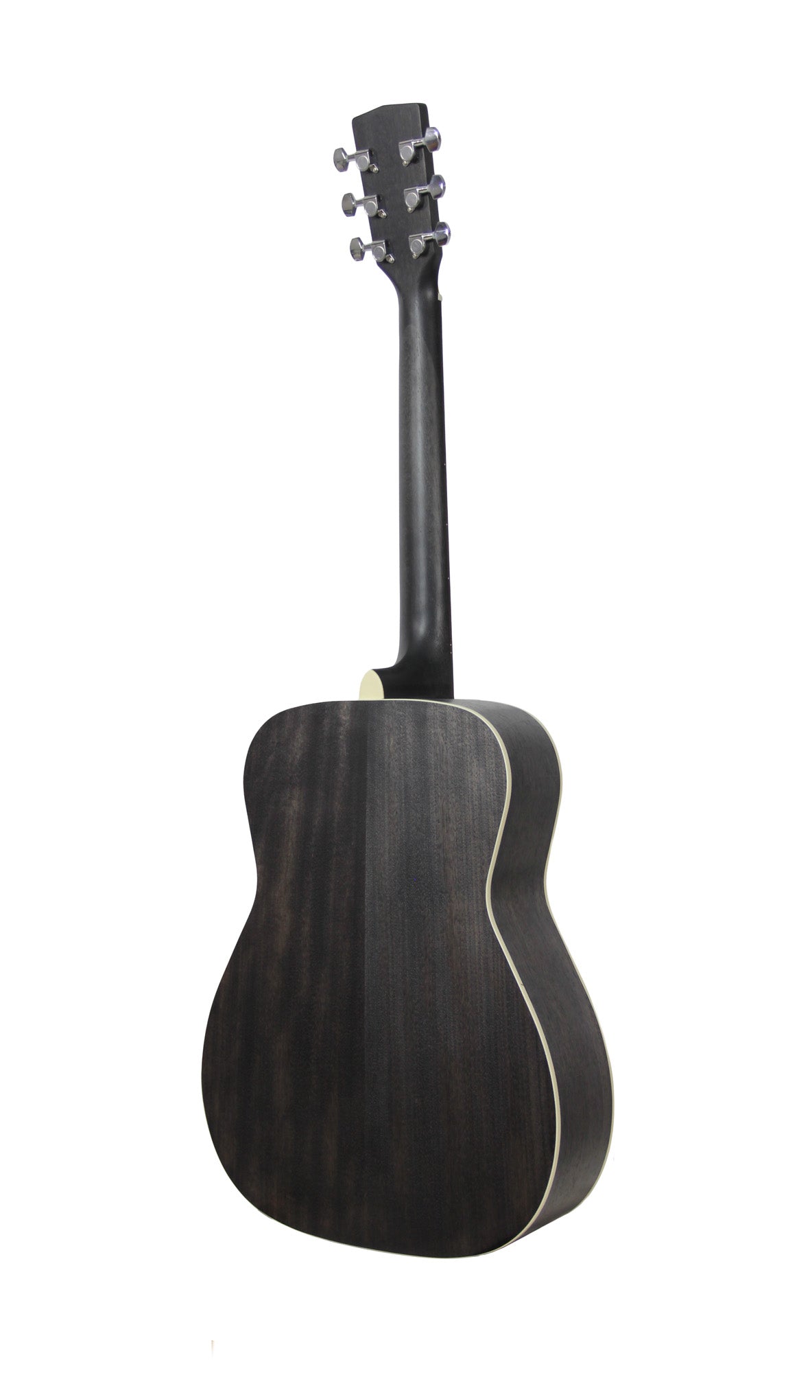 AF550, forme Concert, table épicéa, fond & éclisses acajou, manche acajou, touche & chevalet merbau, noir dégradé pores ouverts