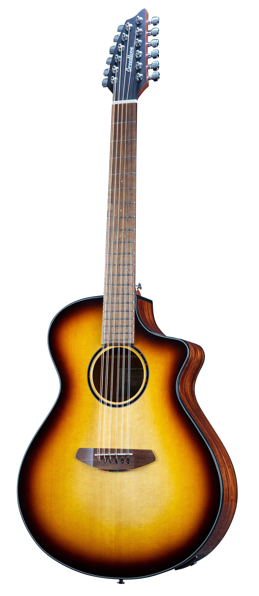 DISCOVERY S CONCERT EDGEBURST 12 CORDES CE , table ƩpicƩa sitka massif, f/e acajou, EQ Fishman Presys I, edgeburst