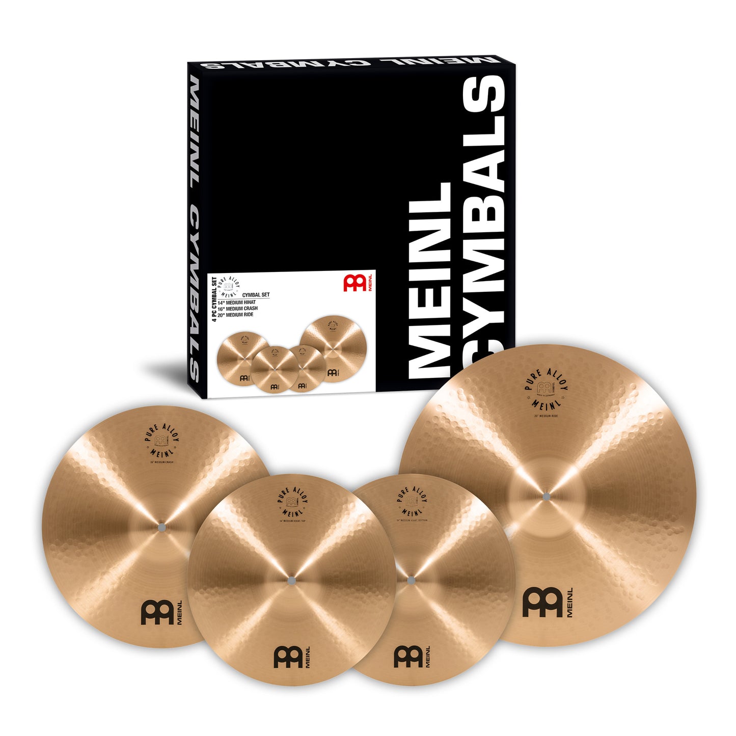 JEU MEINL 14/16/20 PURE ALLOY