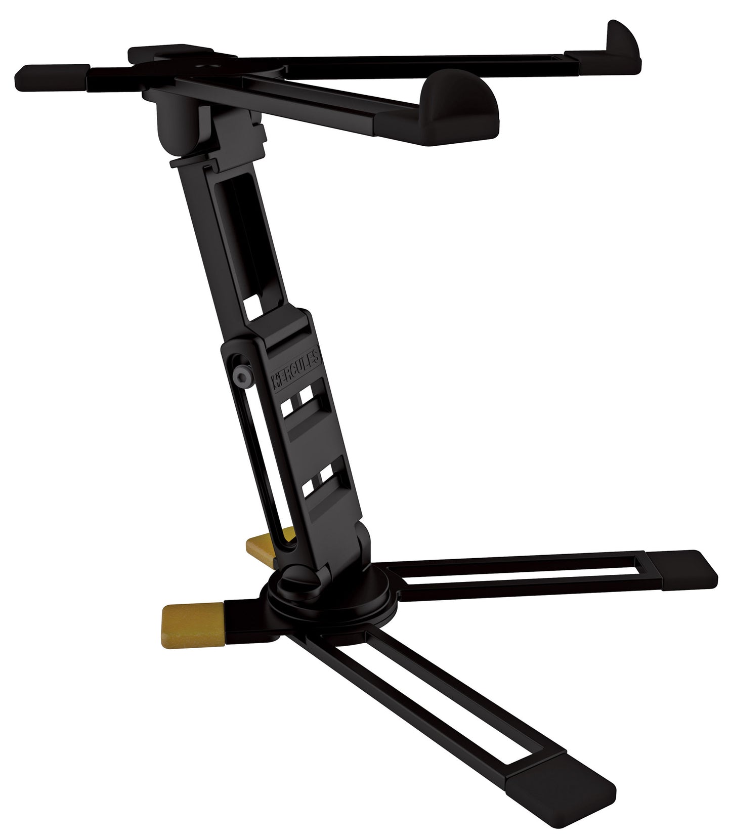 Support pour ordinateur portable, extrêmement stable, hauteur et inclinaison réglables, conception une seule pièce, avec housse