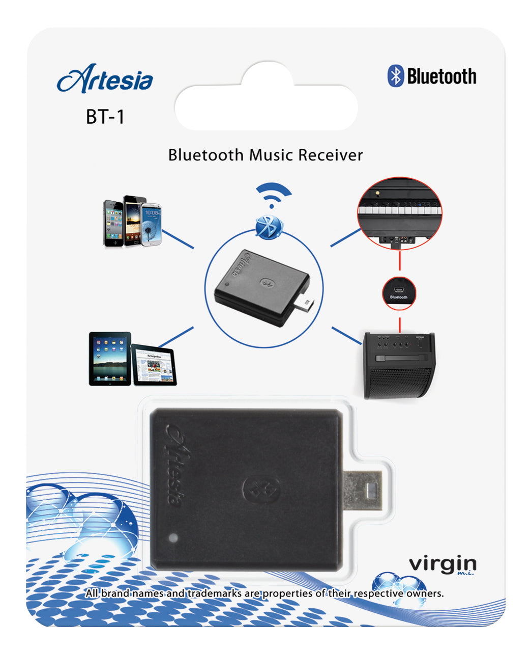 BT-1, rƩcepteur Bluetooth pour piano numƩrique Orla CDP 101 et Stage Studio