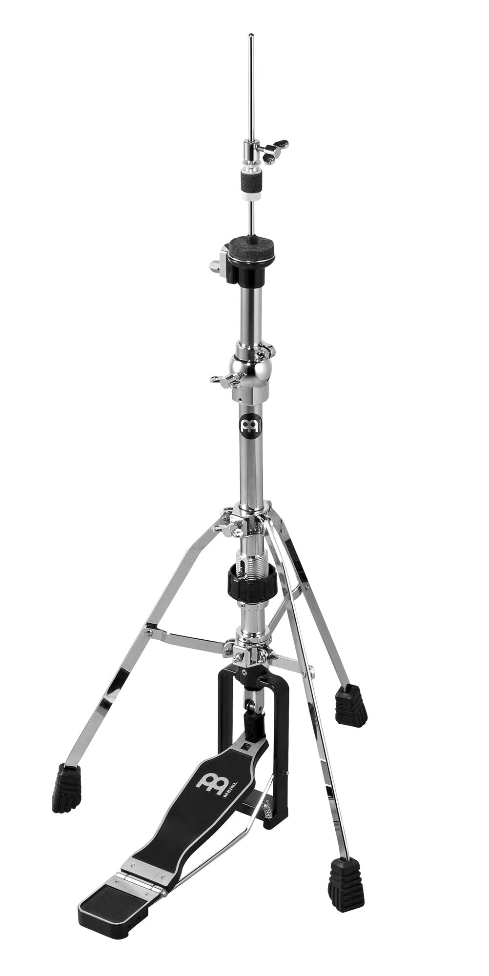 PƩdale charleston basse, spƩciale joueurs de cajon, hauteur rƩglable (61-97cm), acier chromƩ