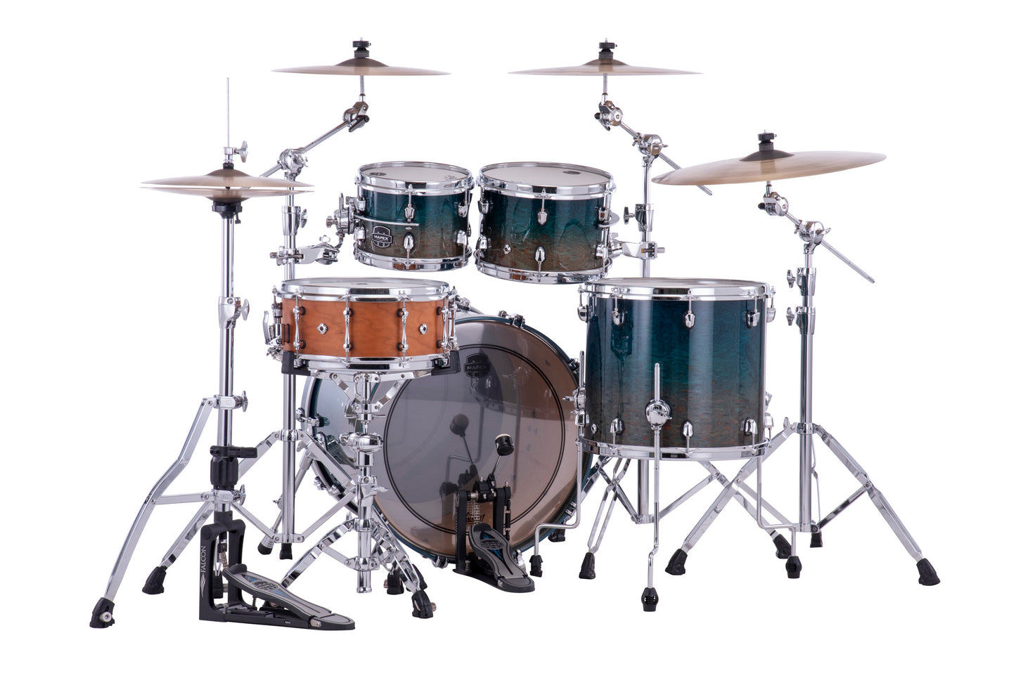 MAPEX SATURN EVO 4 FUTS EXOTIC AEGEAN FA