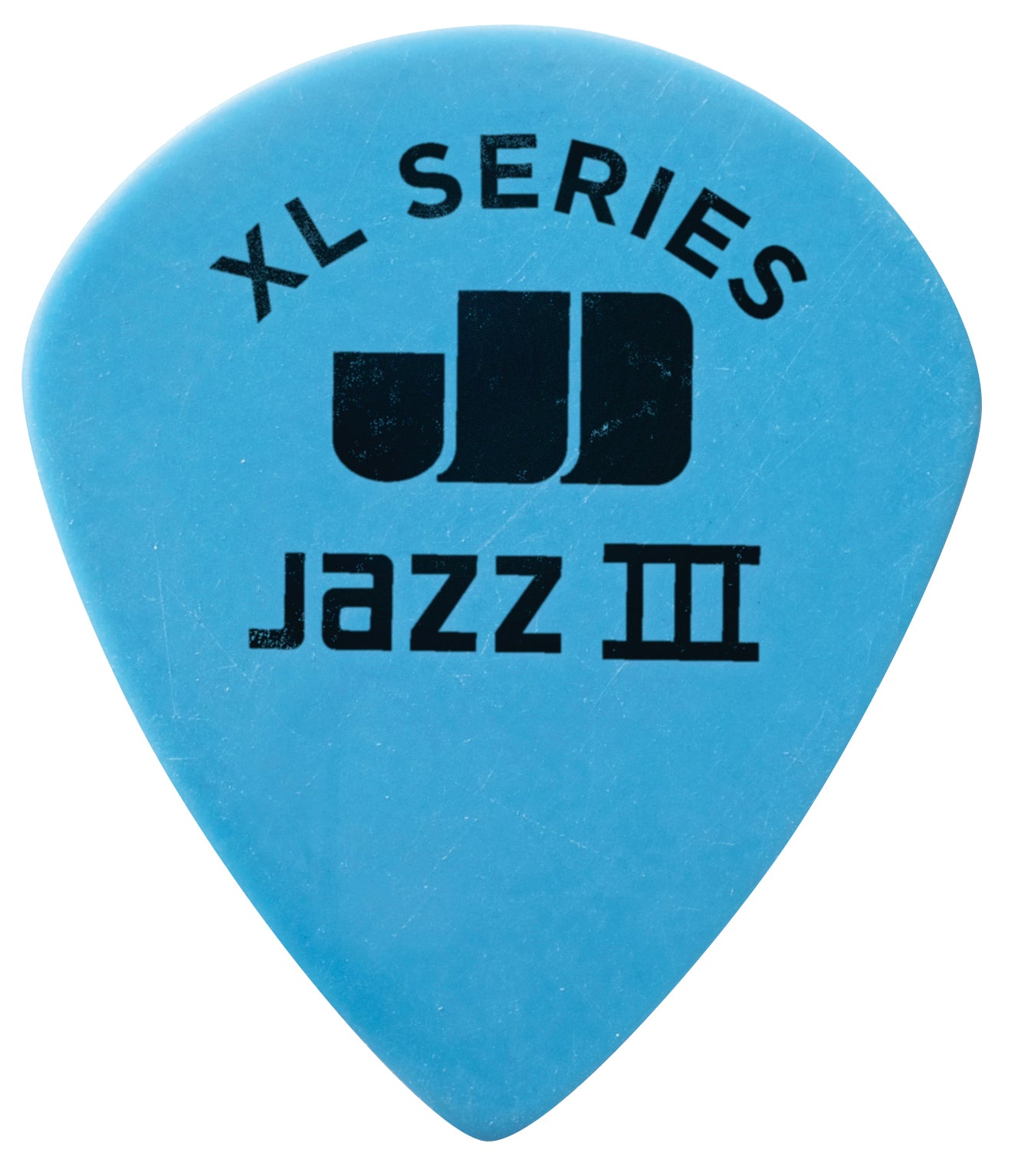 Sachet de 12 mƩdiators Tortex Jazz III XL 1.0 mm (bleu)