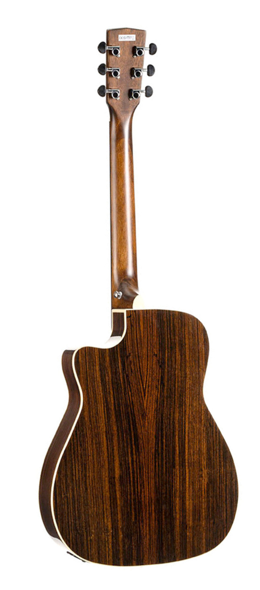 L150-OC, forme OM pan coupé, table épicéa massif, fond & éclisses palissandre, EQ Fishman Presys II, naturel brillant