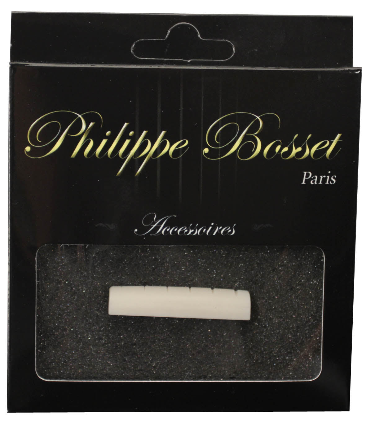 Sillet de tĆŖte pour guitare folk, os (43 x 6 x 9 mm)