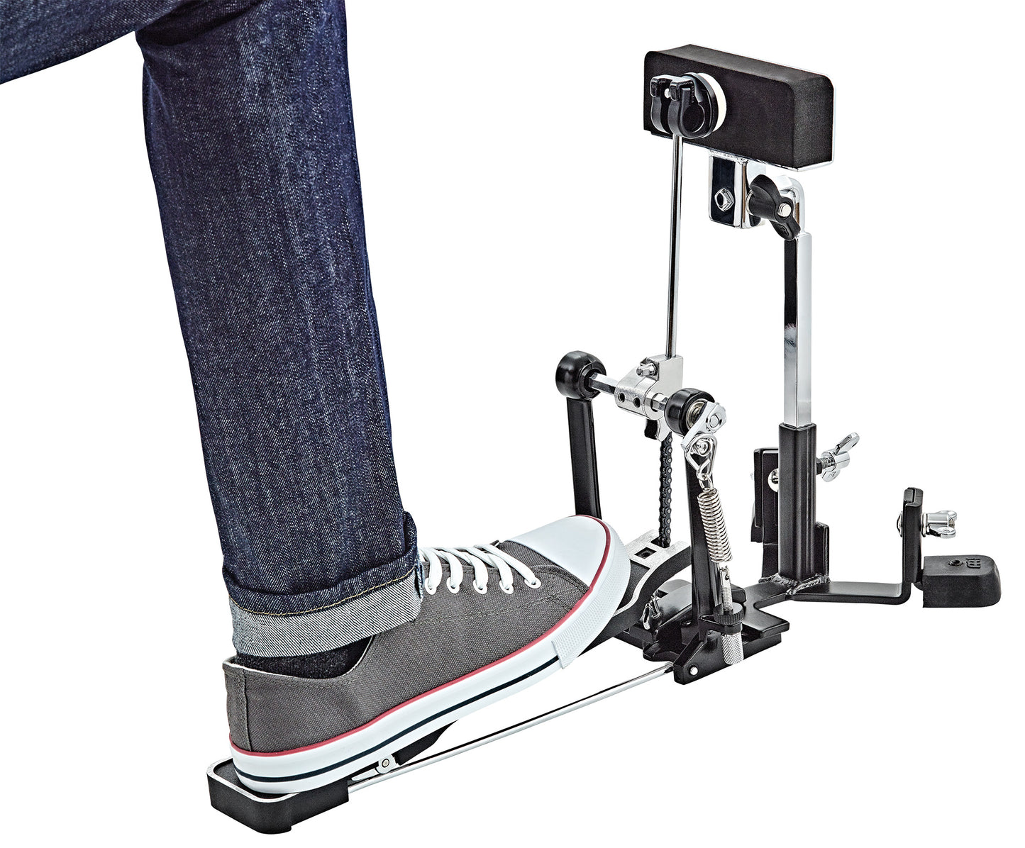 PAD PEDALE DE GROSSE CAISSE MEINL, RĆGLABLE, CAOUTCHOUC