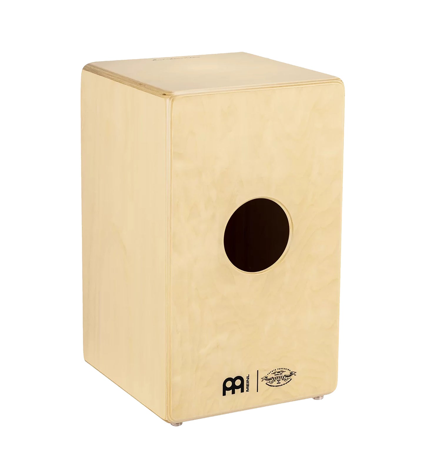CAJON MEINL ARTISAN TANGO, FAÇADE EUCALYPTUS BRUN, CORPS EN BOULEAU BALTIQUE 7 PLIS (9MM)