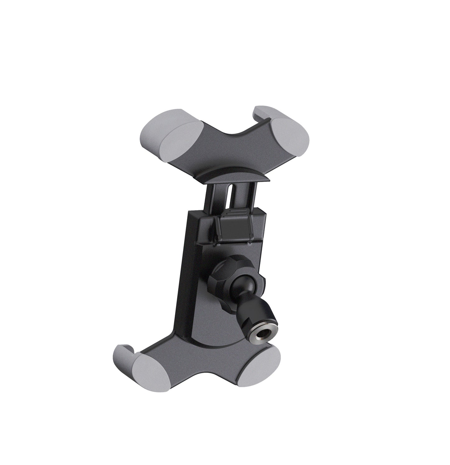 SUPPORT DE SMARTPHONE UNIVERSEL K&M 19753, FIXATION FILETAGE 3/8" ET 5/8", NOIR