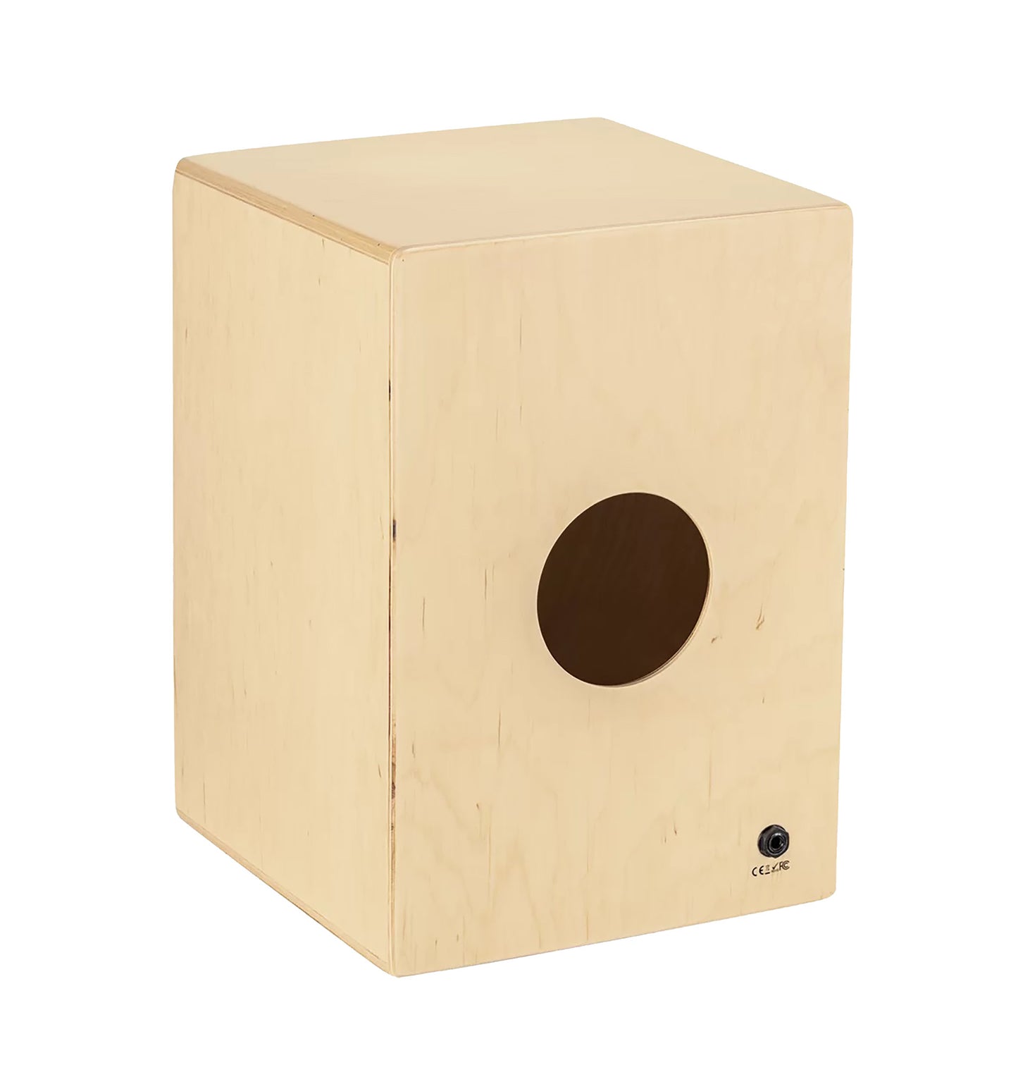 CAJON PRE-AMPLIFIE MEINL JAM, SNARE, NATUREL, CORPS ET PLAQUE DE FRAPPE EN BOULEAU BALTIQUE, PIEZO, FINITION NATURELLE