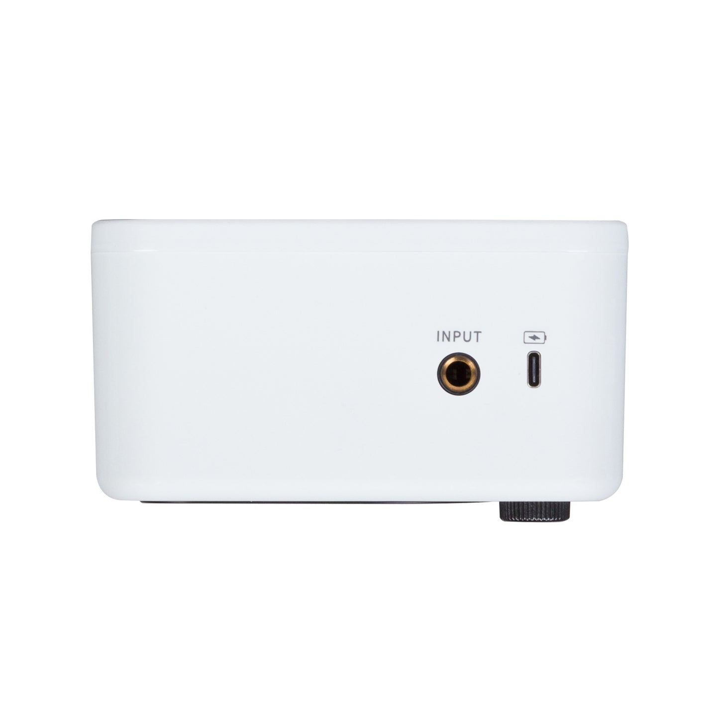 Amplificateur GCA5, 5W, HP 2.2", connexion Bluetooth, entrée Jack 6.35, fonctionne sur batterie, blanc