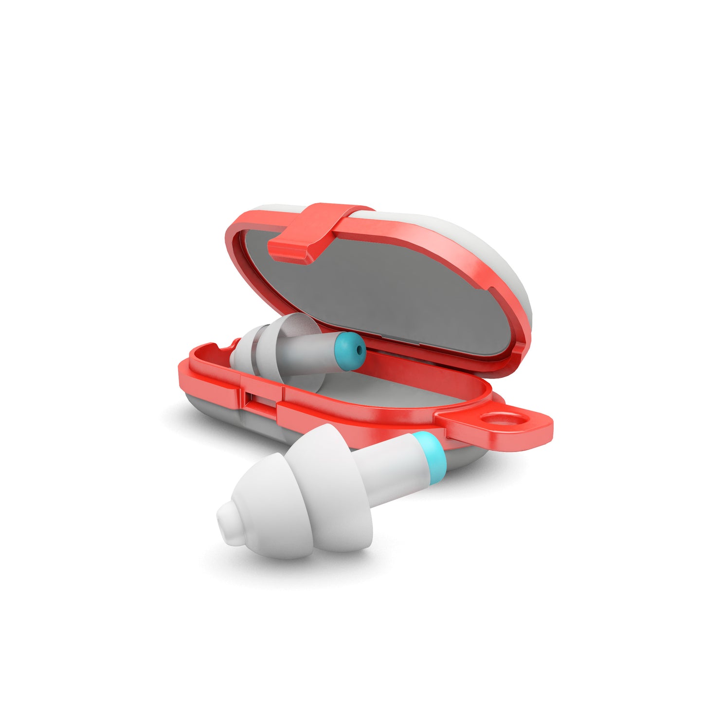 Pluggies Kids, deux petits bouchons d'oreilles thermoplastiques, spƩcialement conƧus pour les enfants, attƩnuation 25 dB