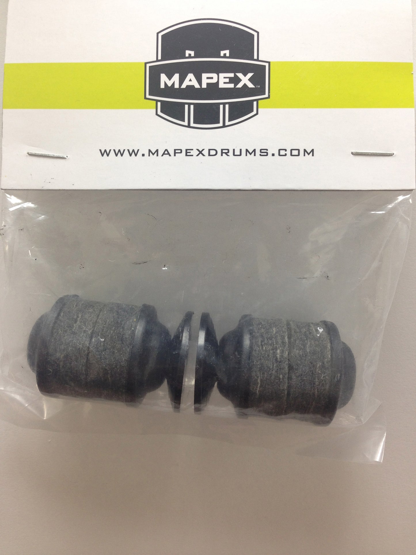 Pack 2 feutres/plastiques rƩversibles pour pied de cymbale