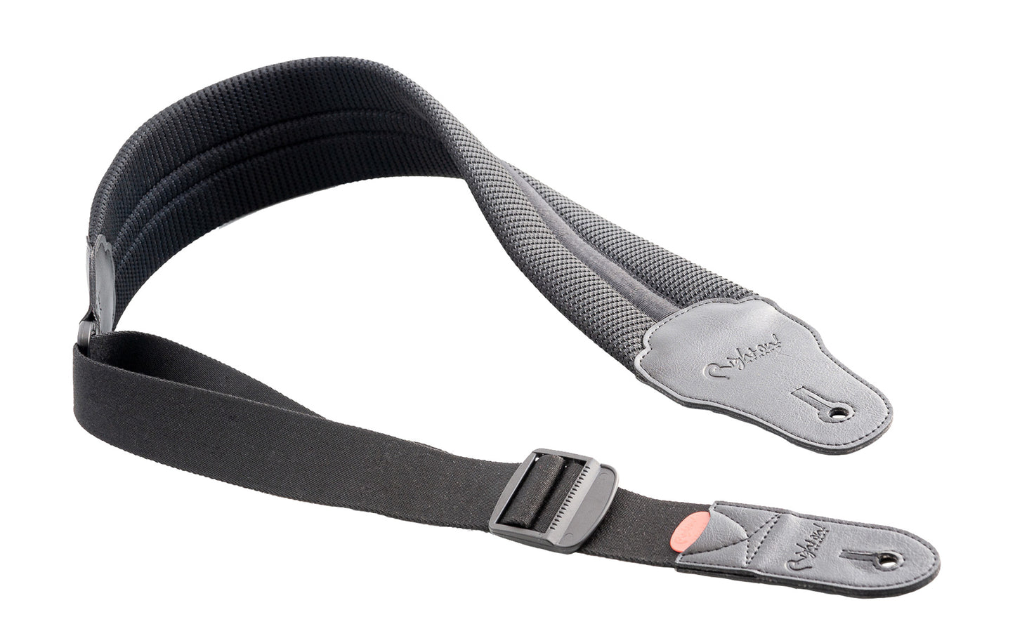 Courroie modèle BREATHE, matière imperméable avec membrane respirante interne, largeur 8 cm, longueur 103 à 130 cm, noir