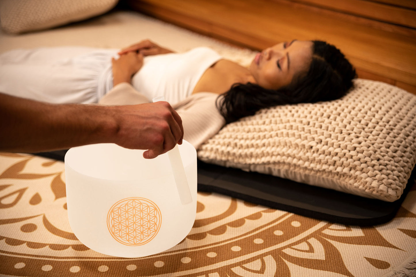 SINGING BOWL SONIC ENERGY CRISTAL 10"