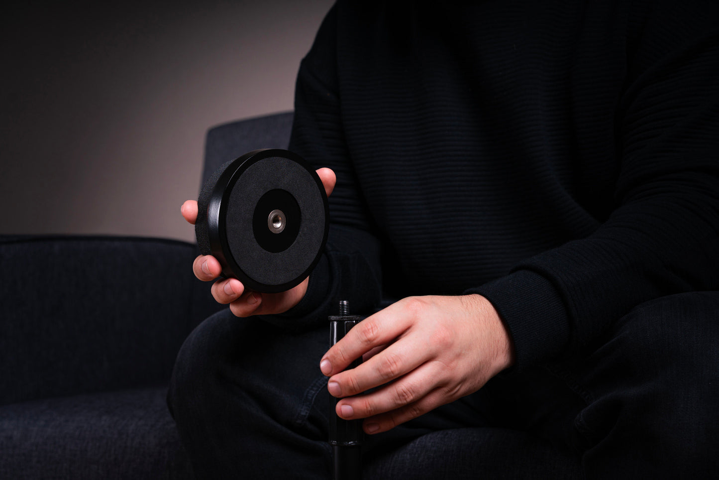 PAD D'ENTRAINEMENT MEINL MARSHMALLOW 4" NOIR