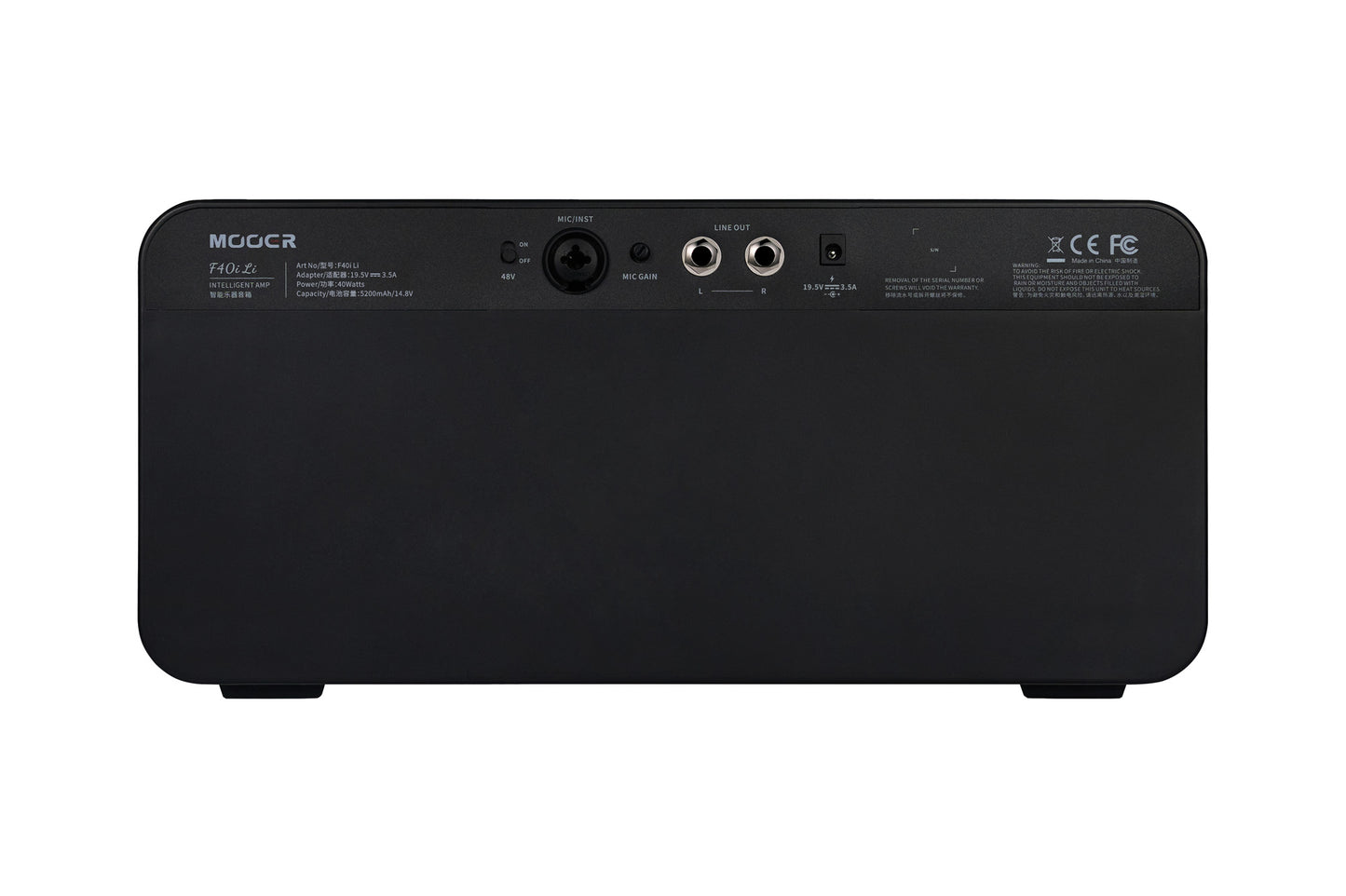 AMPLI MOOER F40I LI 40W NOIR