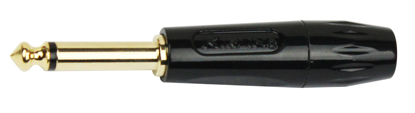 Pack de 2 fiches Jack mono, noir