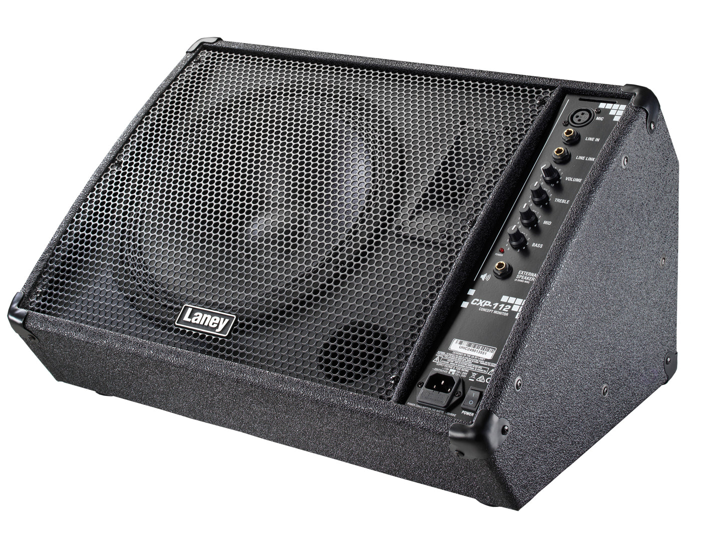 Retour actif 120W (240W sous 4 ohms), HP 12"+ trompe HF, 19 kg