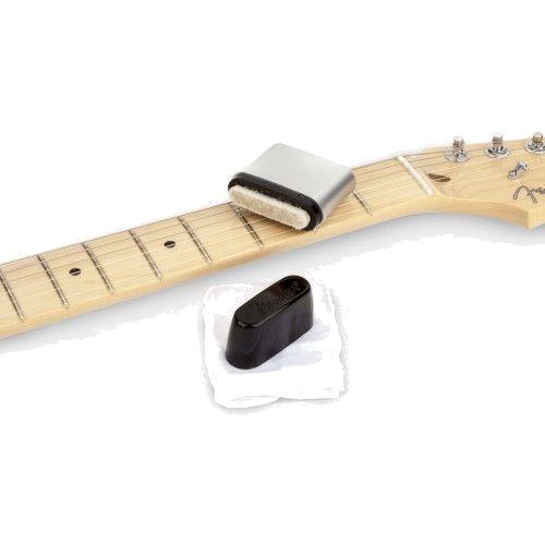 Fender Speed Slick gitaarsnaarreiniger, zwart/zilver