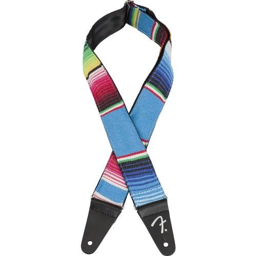 Fender 2" Serape-riem - Blauw Multi