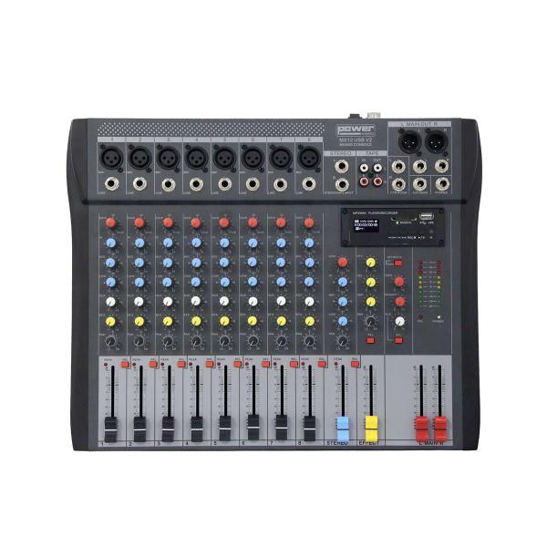 Power Acoustics MX12 USB V2 USB-mixer