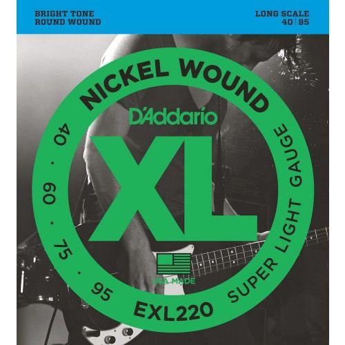 D'Addario EXL220 Superlicht 40-95