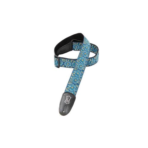 Levy's jacquard stoffen bandje, Azië, achterkant van polypropyleen, blauw