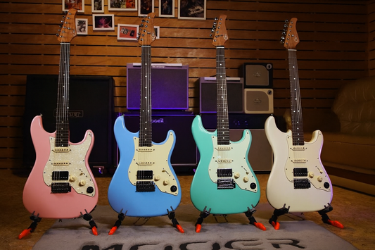 Mooer GTRS : la guitare intelligente tout-en-un pour jouer, enregistrer et créer