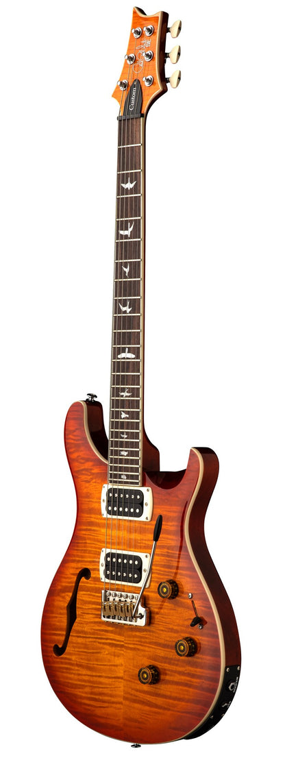 PRS GUITARS SE CUSTOM 24 SEMI-HOLLOW PIEZO VINTAGE SUNBURST