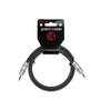 Kirlin AE668L-050BK patchkabel 0,5 m mini-jack-mini