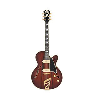 D'ANGELICO Deluxe 59 Satin Brown Burst